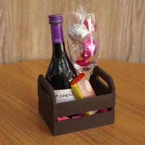 Caixinha Mini-Vinho ao Chocolate