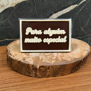 Placa de Chocolate ao leite "Para Alguém Muito Especial" 40g