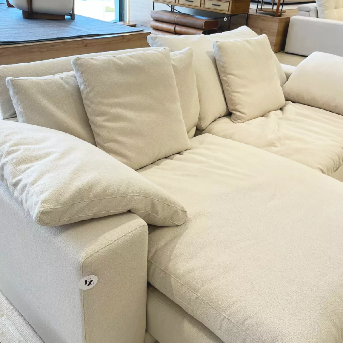 Sofá Cloud 250cm Retrátil